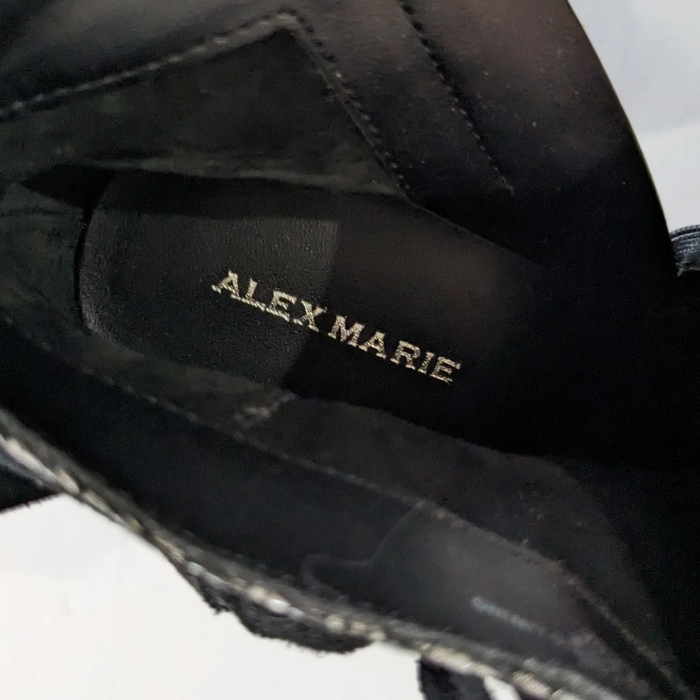 Alex Marie Mayleen Ankle Boots with Bow Size 6.5